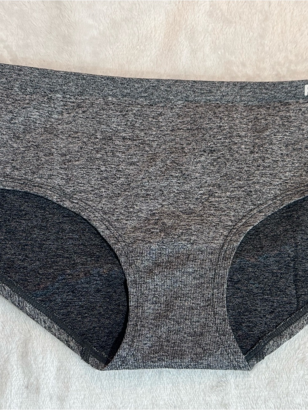 Victoria's Secret Heather Gray Seamless Hipster Panty